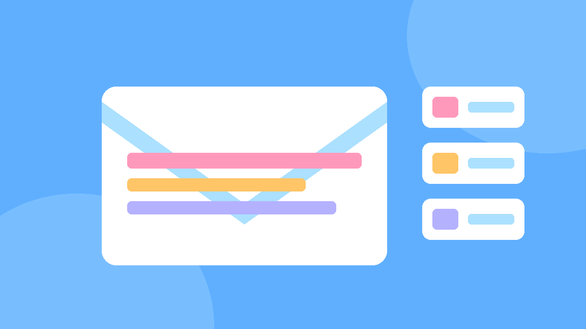 Illustration 'Email builder'